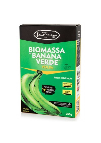 Biomassa de Banana Verde Polpa 250g